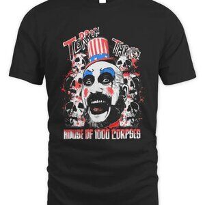 House Of 1000 Corpses Movie Horror Franchise Captain Spaulding Graphic T-Shirt90